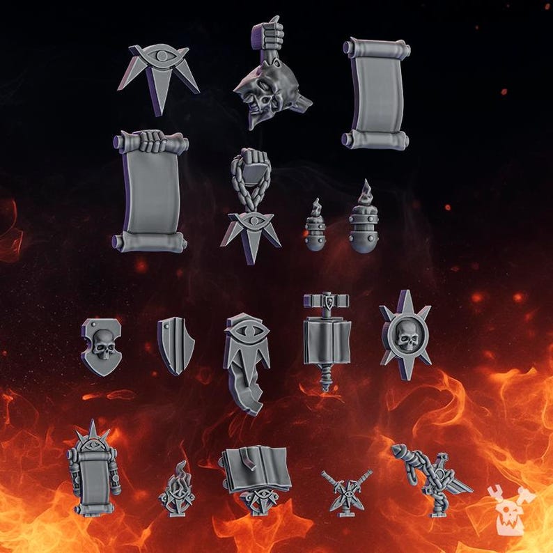 Pactum Aeternum Warden - Decor - 16k Resin - DakkaDakka - Templar Warriors / Bitz / Tabletop / Wargaming / Grimdark image 2
