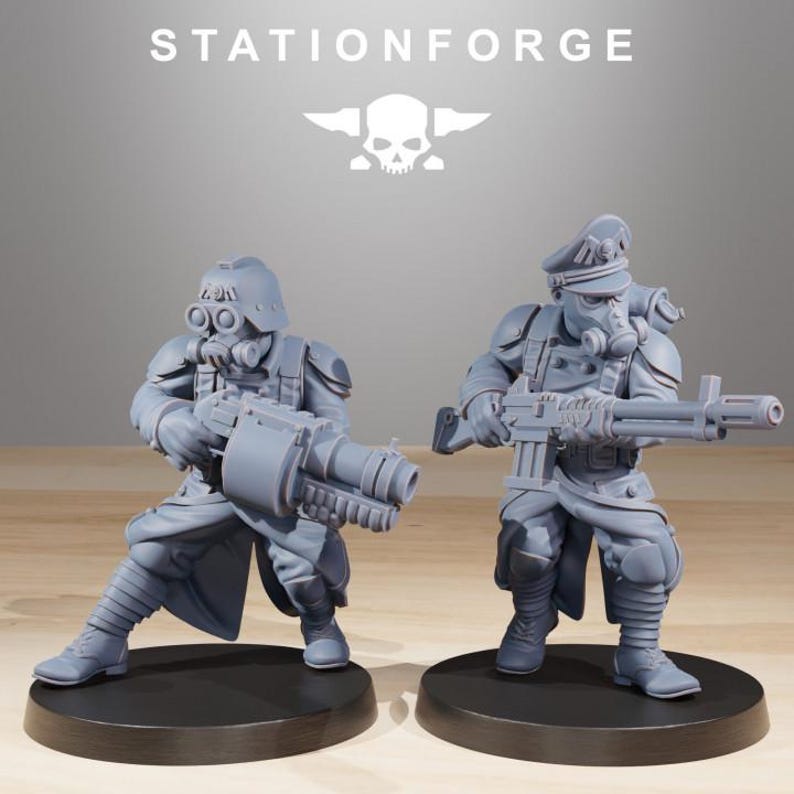 Grimguard Builder Kit | Station Forge 16k Resin Miniatures | 28mm 32mm Tabletop Wargaming | Unpainted image 6