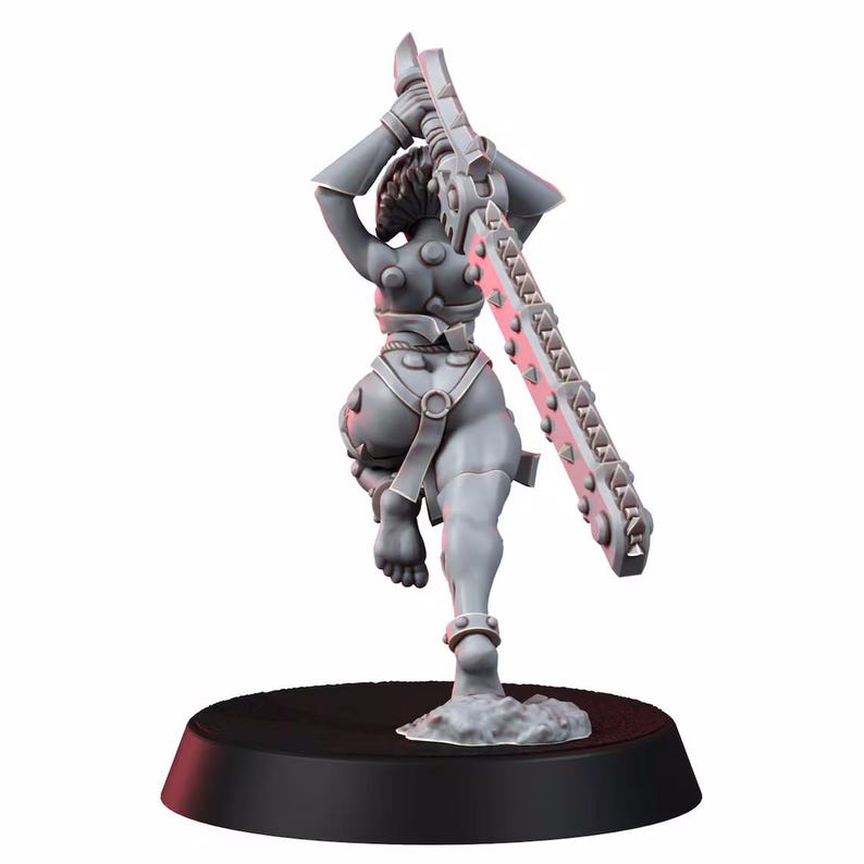 Sisters In Heresy Repentium Squad | 16k Resin Miniatures | 28mm 32mm Tabletop Wargaming | Unpainted image 8