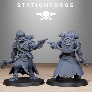 Carroñeros Abrasadores / Miniaturas de resina Station Forge 16k / 28 mm 32 mm Juegos de guerra de mesa / Sin pintar imagen 10