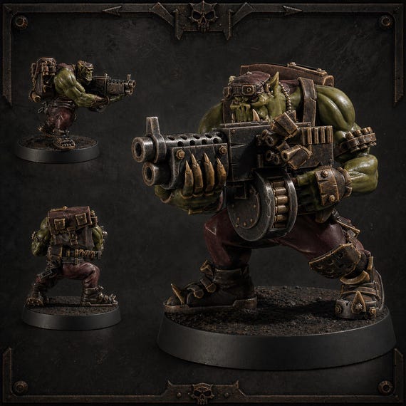 Sneaky Boy Blam Blam - Orc Character