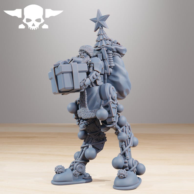 Scavenger Festive Wayfarer | Station Forge 16k Resin Miniatures | 28mm 32mm Tabletop Wargaming | Unpainted image 4