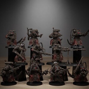 Raticus Grunts | Station Forge 16k Resin Miniatures | 28mm 32mm Tabletop Wargaming | Unpainted image 1