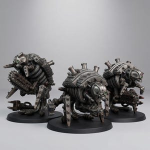 Scavenger Assassinators | Station Forge 16k Resin Miniatures | 28mm 32mm Tabletop Wargaming | Unpainted image 1