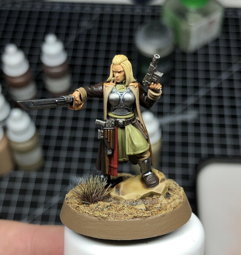 Vaskar The Duchess | Station Forge 16k Resin Miniatures | 28mm 32mm Tabletop Wargaming | Unpainted image 2