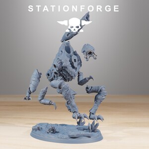 Xenarid Fluxus | Station Forge 16k Resin Miniatures | 28mm 32mm Tabletop Wargaming | Unpainted image 5