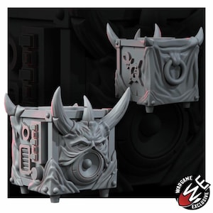 Noise Blasters - Terreno de Dispersión del Caos - Set de 6 - Resina de 16k - Juegos de mesa / Wargaming / Grimdark imagen 4