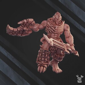 Cursed Bone Shredders Squad – 16K Resin Miniatures (28mm 32mm Wargaming) image 12