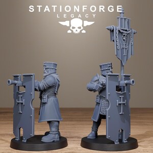 Legacy Thorncrest Blasmen | Station Forge 16k Resin Miniatures | 28mm 32mm Tabletop Wargaming | Unpainted image 5