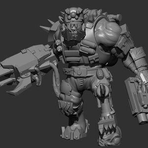 Speshul Forcez Boyz - Orc Squad - 16k Resin - Orcs / Tabletop / Wargaming / Grimdark image 9