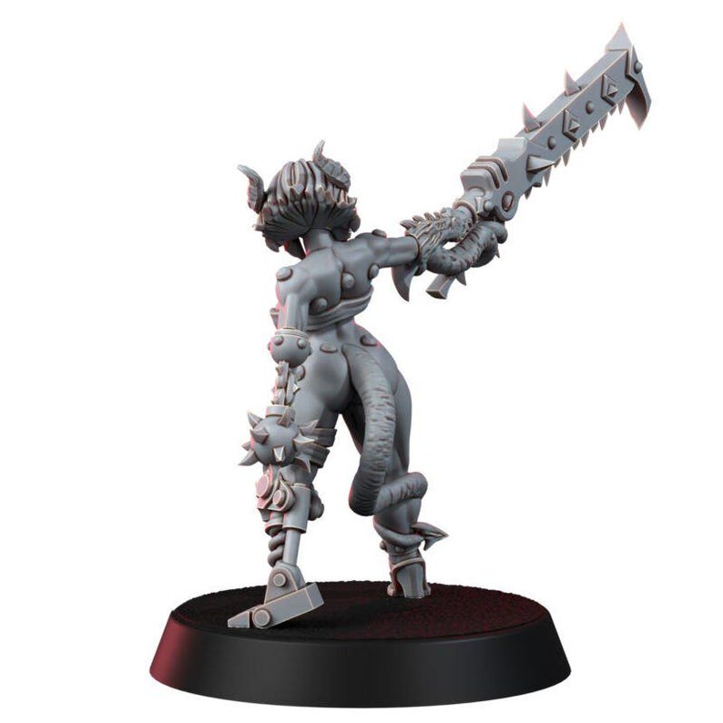 Sisters of Heresy Repentium Squad T2 | 16k Resin Miniatures | 28 mm 32 mm Tabletop Wargaming | Unbemalt Bild 6