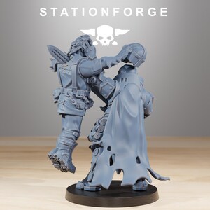 Pythonicus Exterminator | Station Forge 16k Resin Miniatures | 28 mm 32 mm Tabletop Wargaming | Ongeverfd afbeelding 3