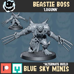 Logunn - Orc Character - 16k Resin - Orcs / Tabletop / Wargaming / Grimdark image 2