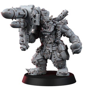 Ork Kan Krakkas T2 | 16k Resin Miniatures | 28mm 32mm Tabletop Wargaming | Unpainted image 3