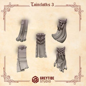 Crimson Lords – Lendenschurze Nr. 3 – 16k Resin – GreyTide Studio – Blood / Space Warriors / Bitz / Tabletop / Wargaming / Grimdark Bild 2