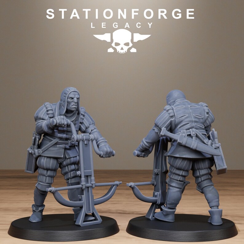 Legacy Thorncrest Witch Hunters | Station Forge 16k Resin Miniatures | 28mm 32mm Tabletop Wargaming | Unpainted 画像 4