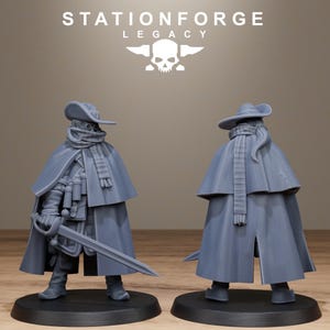 Legacy Thorncrest Witch Hunters | Station Forge 16k Resin Miniatures | 28mm 32mm Tabletop Wargaming | Unpainted 画像 7