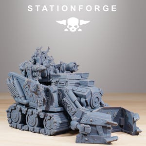 Orkaz Festivator | 16k Resin Miniatures | 28mm 32mm Tabletop Wargaming | Unpainted image 2