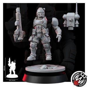 Wargame Exclusive June Bounty | 16k Resin Miniatures | 28mm 32mm Tabletop Wargaming | Unpainted image 5