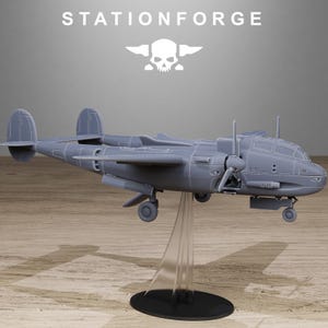 Grimguard Vulture Plane | Station Forge 16k Resin Miniatures | 28 mm 32 mm Tabletop Wargaming | Unbemalt Bild 6