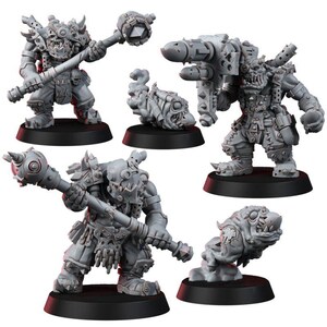 Ork Kan Krakkas T2 | 16k Resin Miniatures | 28mm 32mm Tabletop Wargaming | Unpainted image 2