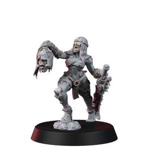 Sisters of Heresy Repentium Squad T2 | 16k Resin Miniatures | 28 mm 32 mm Tabletop Wargaming | Unbemalt Bild 5