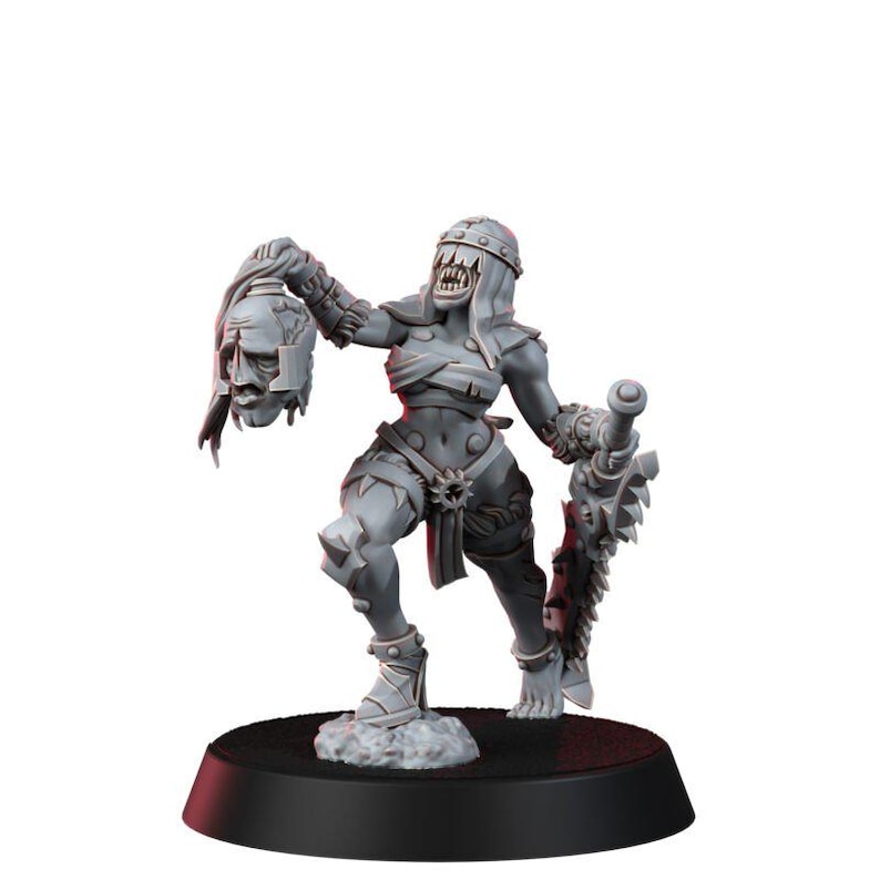 Sisters of Heresy Repentium Squad T2 | 16k Resin Miniatures | 28 mm 32 mm Tabletop Wargaming | Unbemalt Bild 5