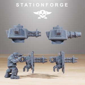 Orks Orkaz Run Rolla | Station Forge 16k Resin Miniatures | 28mm 32mm Tabletop Wargaming | Unpainted image 10
