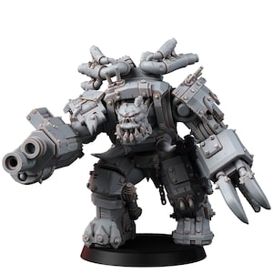 Ork Mega Armoured Bulorks | 16k Resin Miniatures | 28mm 32mm Tabletop Wargaming | Unpainted image 6