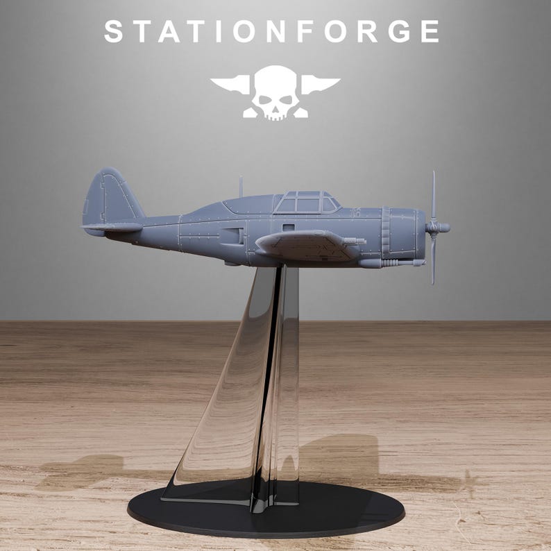 Freeguard Thunderbolt | Figurines en résine Station Forge 16k | 28 mm et 32 mm | Jeux de figurines sur table | Non peintes image 3