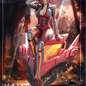 Code Geass Kallen Stadtfeld Fan Art Figure | 14K Resin | 1/12 · 1/9 · 1/6