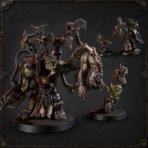 Hurt Dokta - Orc Character - 16k Resin - Orcs / Tabletop / Wargaming / Grimdark image 1