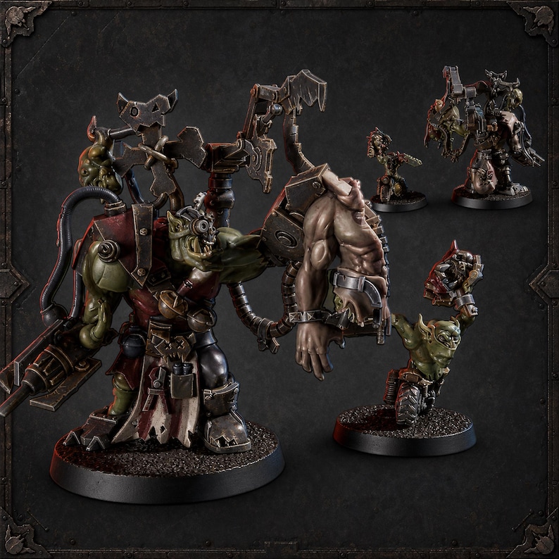 Hurt Dokta - Orc Character - 16k Resin - Orcs / Tabletop / Wargaming / Grimdark image 1