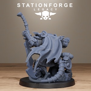 Legacy Rotfang Master / Station Forge Miniature in resina 16k / 28 mm 32 mm Wargaming da tavolo / Non dipinte immagine 4