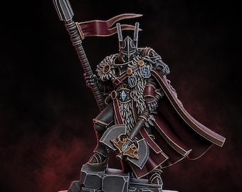 Stammeskriegsherrin Elza | 16k Resinminiaturen | 28 mm/32 mm Tabletop-Wargaming | Unbemalt