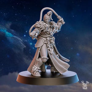 Blackhide Tribe Beastmaster | 16k Resin Miniatures | 28mm 32mm Tabletop Wargaming | Unpainted image 2