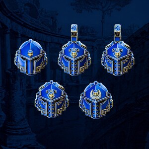 Space Warrior Heads – 16K Resin Conversion Bits for Wargaming (Set of 5) image 2
