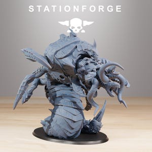 Xenarid Sentinel | Station Forge 16k Resin Miniatures | 28mm 32mm Tabletop Wargaming | Unpainted image 6