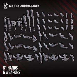 Cursed Bone Shredders Squad – 16K Resin Miniatures (28mm 32mm Wargaming) image 4