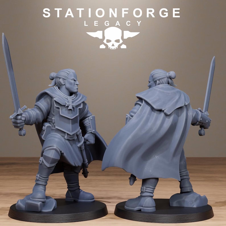 Legacy Thorncrest Trackers | Figurines en résine Station Forge 16k | 28 mm et 32 mm | Jeux de figurines | Non peintes image 5