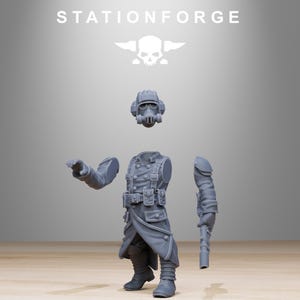 Grimguard Artillery Vehicle | Station Forge 16k Resin Miniatures | 28mm 32mm Tabletop Wargaming | Unpainted image 6