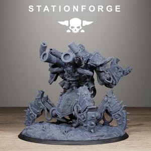 Scavenger Profaner | Station Forge 16k Resin Miniatures | 28mm 32mm Tabletop Wargaming | Unpainted image 7