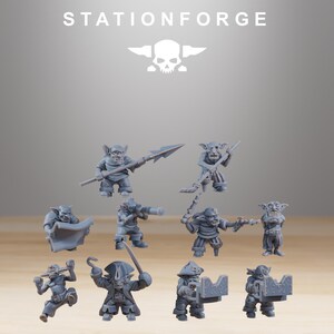 Gobs Pearl Battle Ship | Station Forge 16k Resin Miniatures | 28mm 32mm Tabletop Wargaming | Unpainted image 5