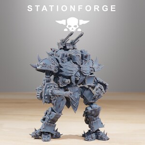 Pythonicus Defender MK2 | Station Forge 16k Resin Miniatures | 28mm 32mm Tabletop Wargaming | Unpainted image 4