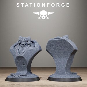 Scavenger Profaner | Station Forge 16k Resin Miniatures | 28mm 32mm Tabletop Wargaming | Unpainted image 10
