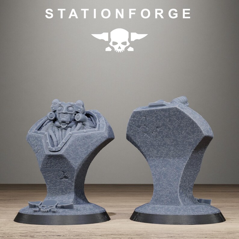Scavenger Profaner | Station Forge 16k Resin Miniatures | 28mm 32mm Tabletop Wargaming | Unpainted image 10