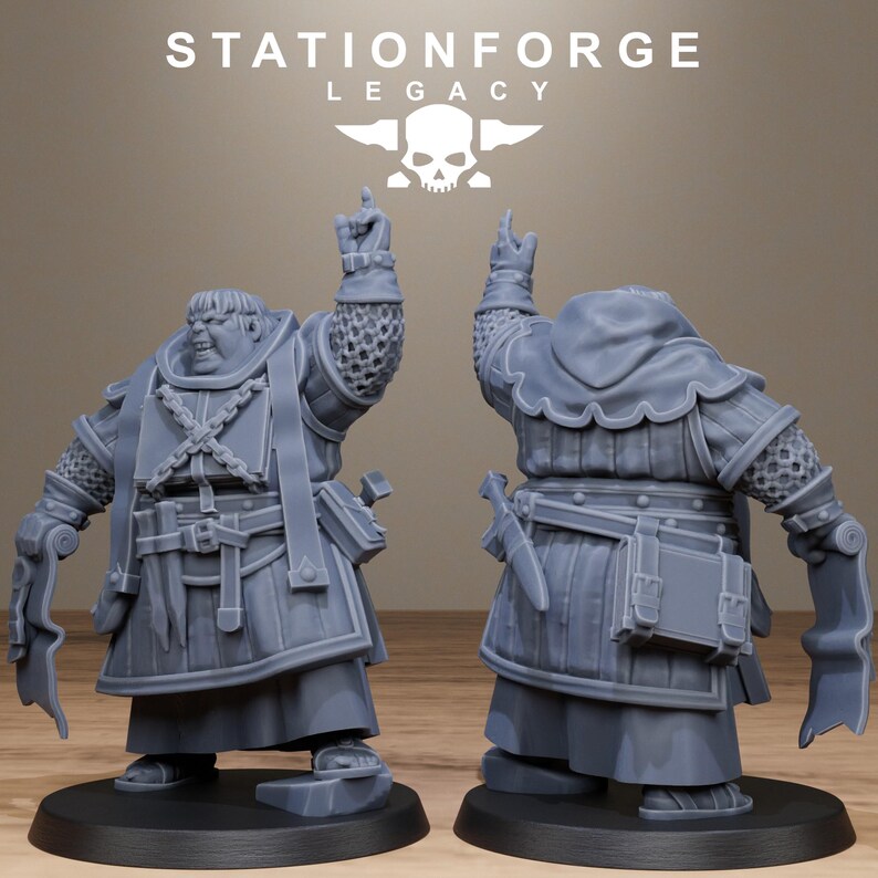 Legacy Thorncrest Witch Hunters | Station Forge 16k Resin Miniatures | 28mm 32mm Tabletop Wargaming | Unpainted 画像 9