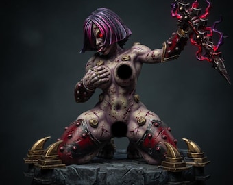 Sisters of Heresy: Beginn des Fluchs | 16k Resin-Miniaturen | 28 mm/32 mm Tabletop-Wargaming | Unbemalt