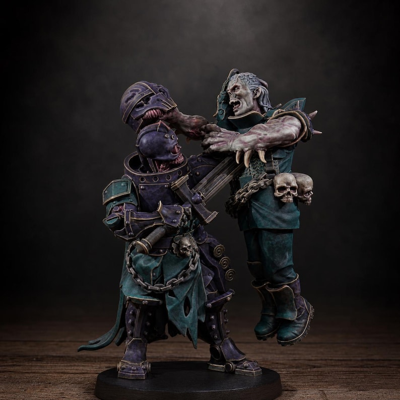 Pythonicus Exterminator | Station Forge 16k Resin Miniatures | 28 mm 32 mm Tabletop Wargaming | Ongeverfd afbeelding 1