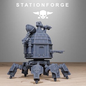 Vodalite Crawler | Station Forge 16k Resin Miniatures | 28mm 32mm Tabletop Wargaming | Unpainted image 4